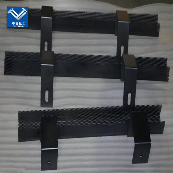 Titanium anode for chlor-alkali industry